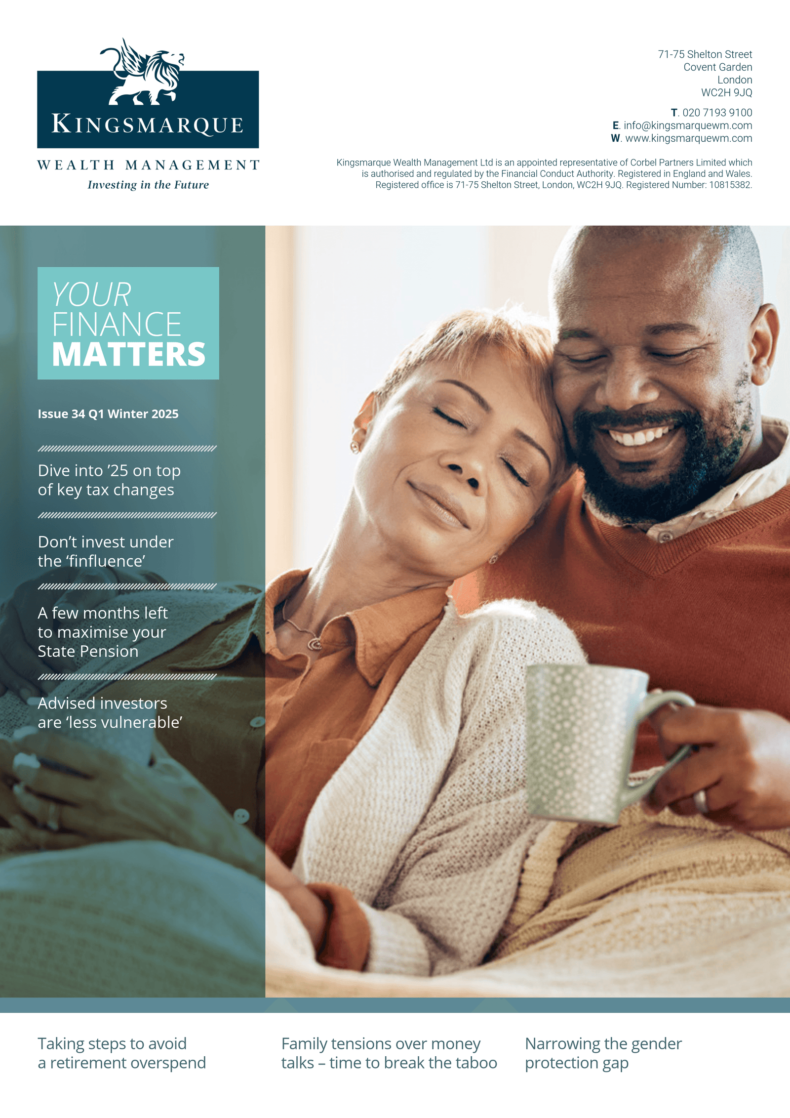 Your Finance Matters. News Letter