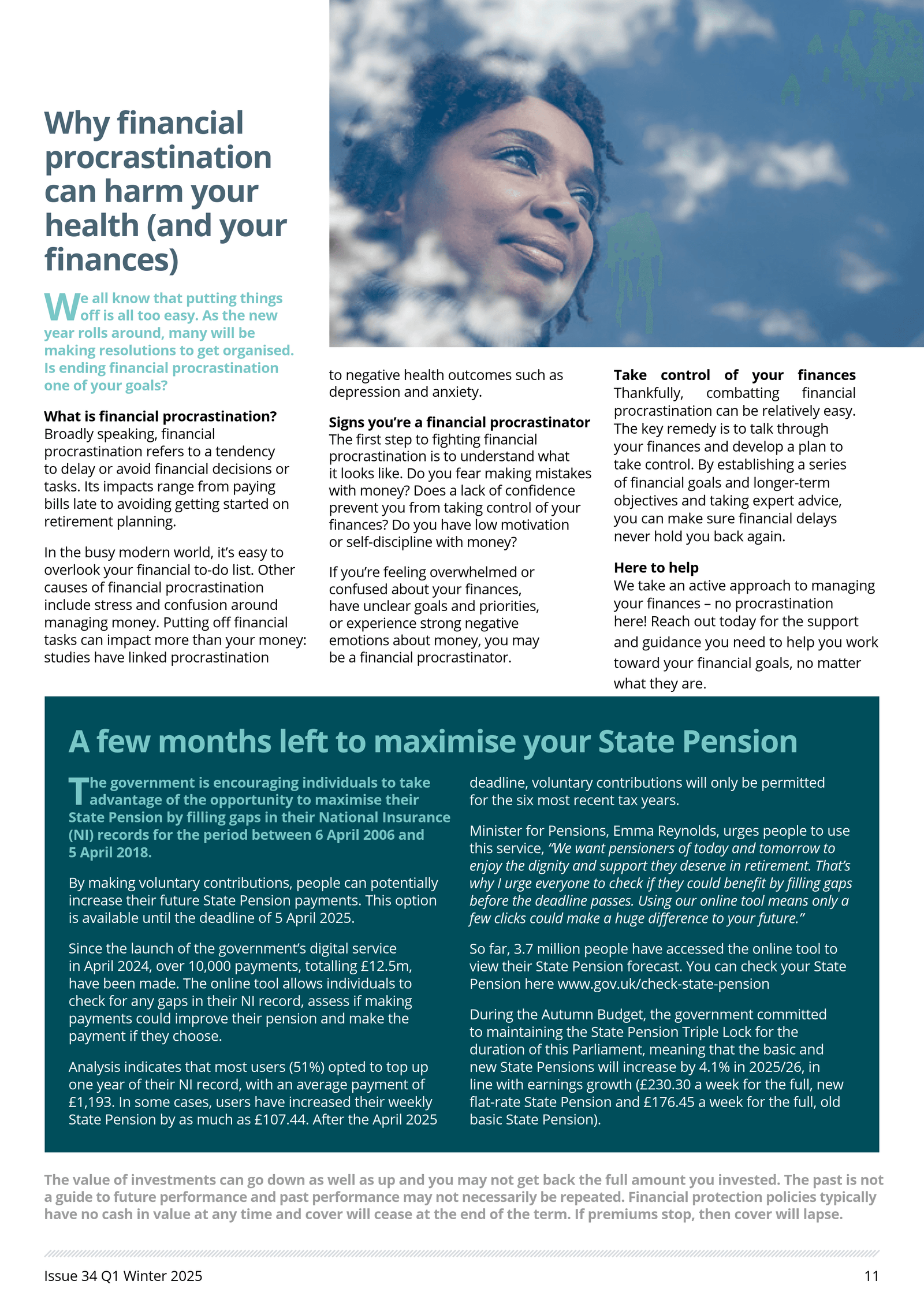 Your Finance Matters. News Letter