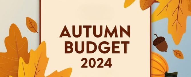 Autumn Budget 2024 infographic: key economic forecasts, tax changes, and public spending plans.