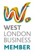 Badge for members of the West London Chamber of Commerce
